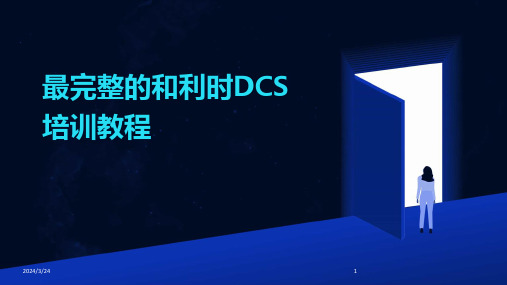 2024年度最完整的和利时DCS培训教程