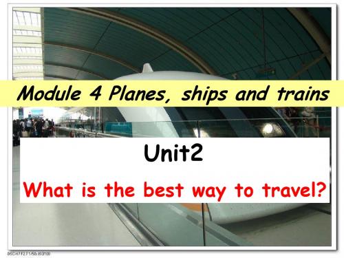 外研版八年级英语上册 课件:Module4 unit2(共11张PPT