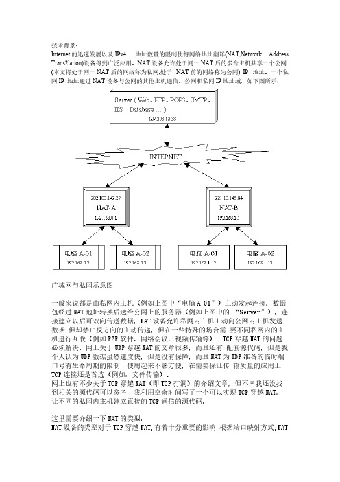 【免费下载】TCP打洞技术