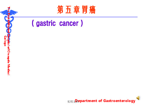 《内科学版胃癌》ppt课件