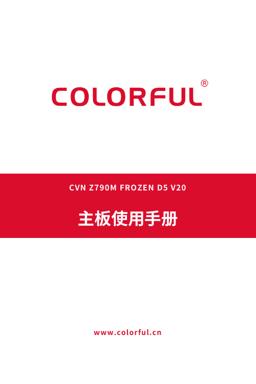 CVN Z790M FROZEN D5 V20 主板用户手册说明书