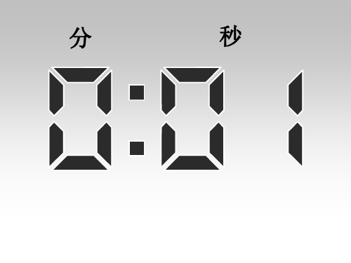 【模板】6分钟正计时器