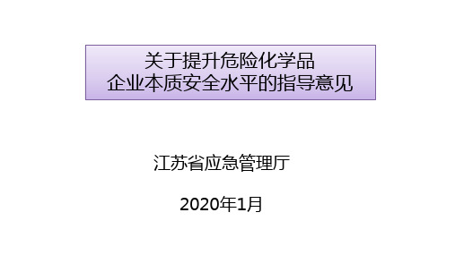 提升本质安全水平意见新[2]