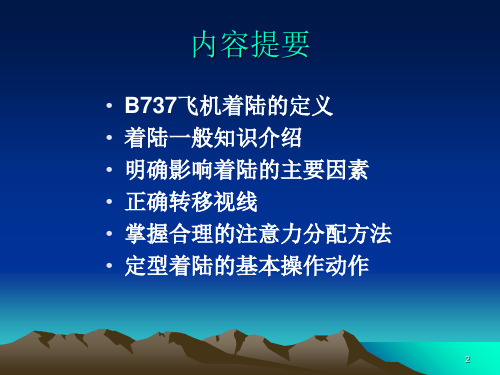 B737飞机着陆标准操作指南