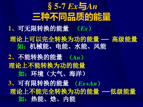 《工程热力学》热力学第五章第三部分