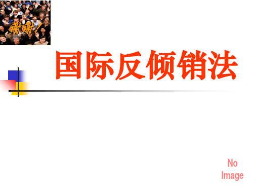 国际反倾销法 第六章  欧盟反倾销的立法与实践