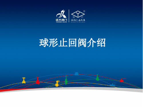 球形止回阀介绍