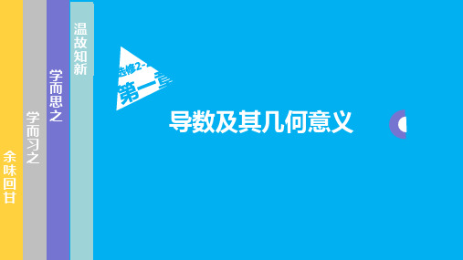 导数及其几何意义课件-高二数学人教A版(2019)选择性必修第二册