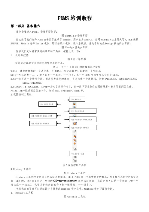 PDMS基本操作