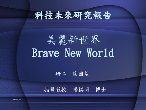 美丽新世界Brave New World