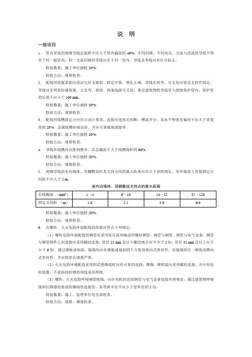 配电箱(板)安装检验批质量验收记录表