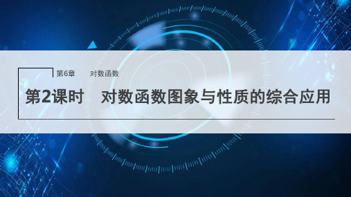 苏教版必修第一册632对数函数图象与性质的综合应用课件_3