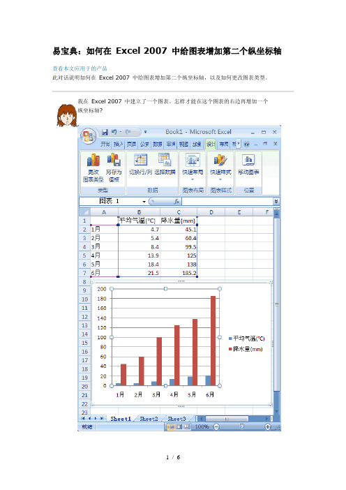 易宝典：如何在Excel中给图表增加第二个纵坐标轴