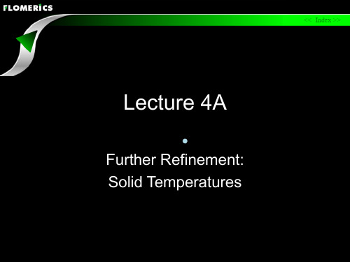 Flotherm教程4FurtherRefinementSolidTemperatures