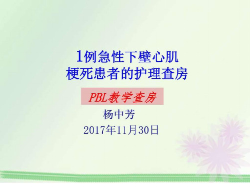 《PBL护理查房》