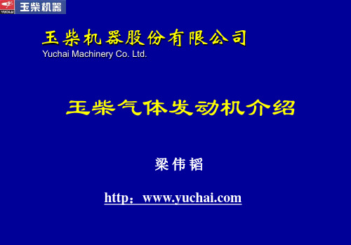 玉柴气体发动机产品介绍