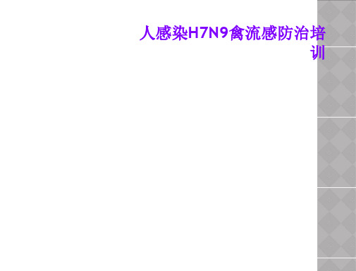 人感染H7N9禽流感防治培训