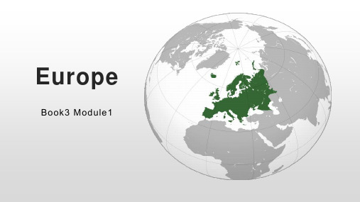 Module1Europe高中英语外研版必修三