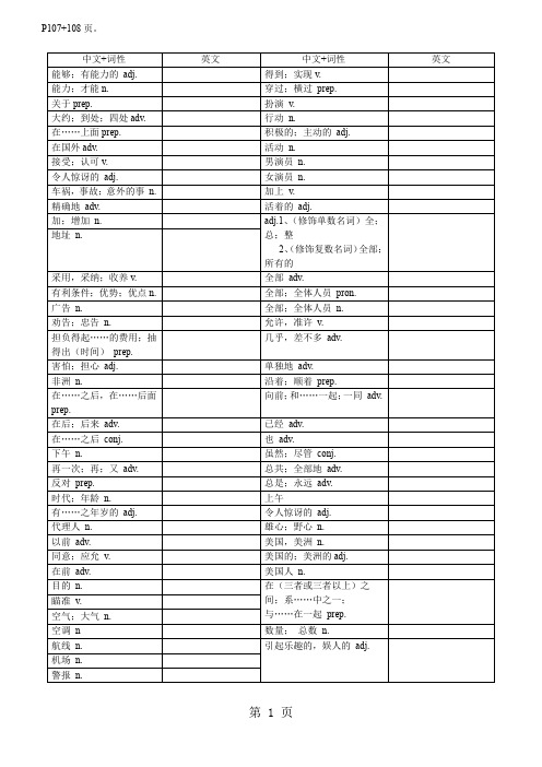 中考英语考纲——单词、词组默写[最新]-38页精选文档