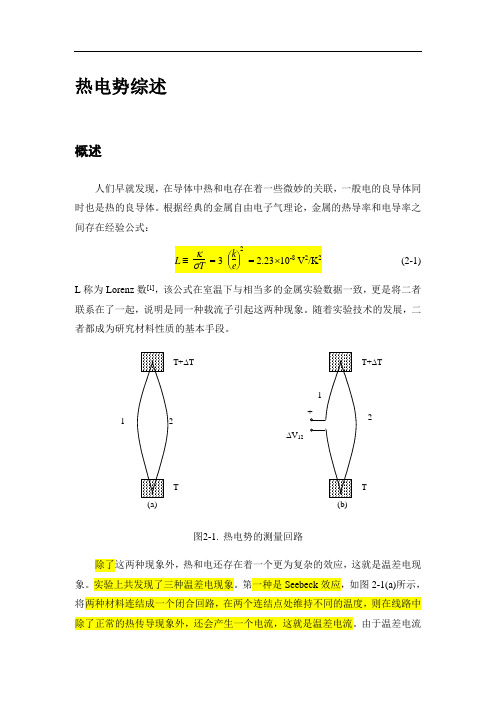 金属的热电势