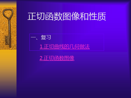 正切函数图像和性质PPT课件.ppt