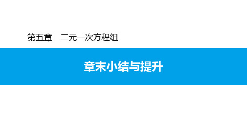 第五章章末小结与提升-北师大版八年级数学上册习题课件(共17张PPT)