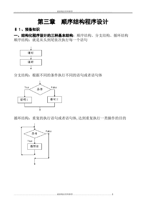 最新VB课件第3章顺序结构