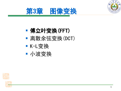 第3章图像变换计算机图像处理课件