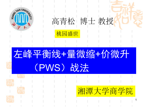 偷偷摸摸过左峰PWS战法(高青松)