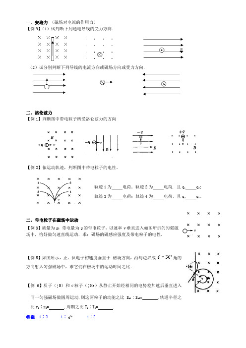 左手定则、右手定则