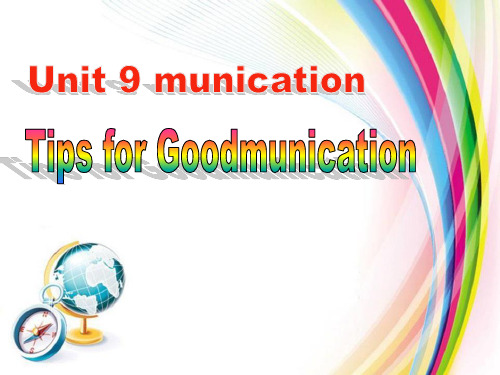 《Tips for Good Communication》Communication PPT教学课件