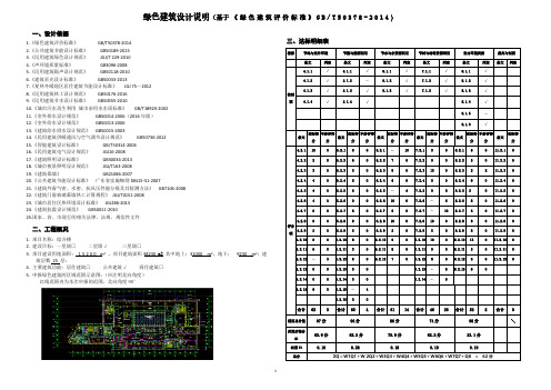 绿色建筑设计说明