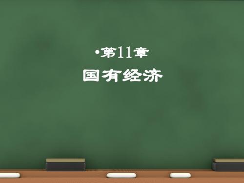 国有经济培训讲义(PPT 54页)