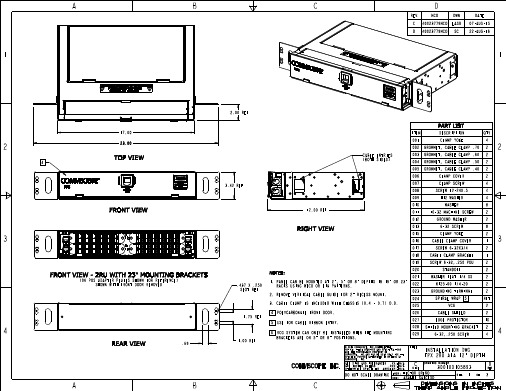 Commscope, Inc. 电缆保护设备清单说明书