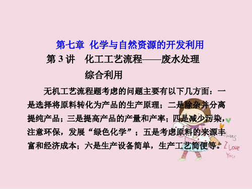 化工工艺流程复习PPT教学课件