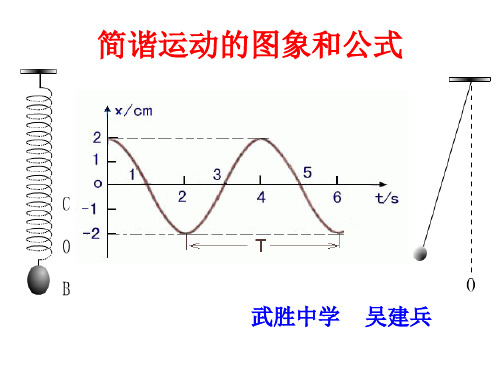 简谐振动的图像和公式 ppt课件