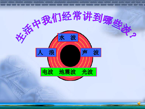 《机械波的形成和传播》课件