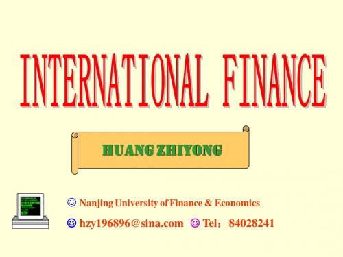 国际金融课件chapter 9 Internal and External balance with Fixed Exc