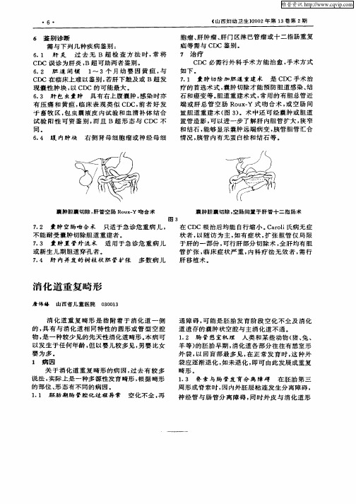 消化道重复畸形