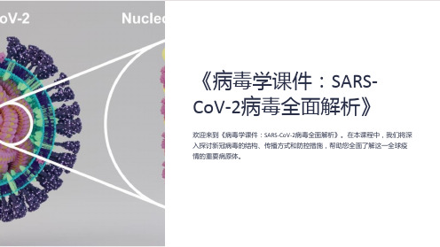 《病毒学课件：SARS-CoV-2病毒全面解析》