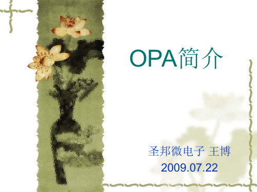 OPA简介