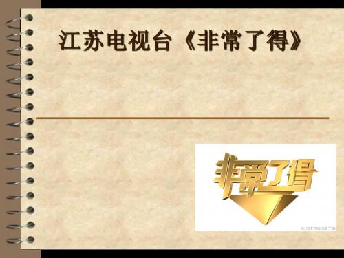 《非常了得》