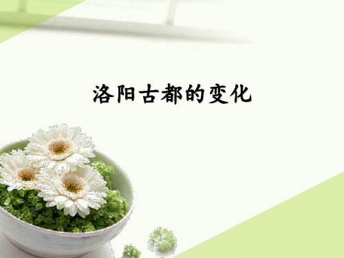 洛阳古都的变化.ppt