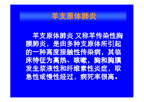 羊支原体肺炎羊支原体肺炎羊支原体肺炎羊支原体肺炎