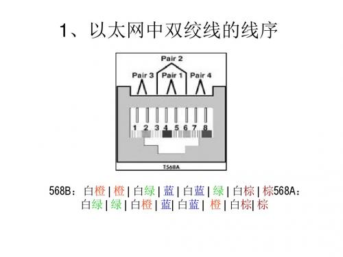 双绞线的制作39044