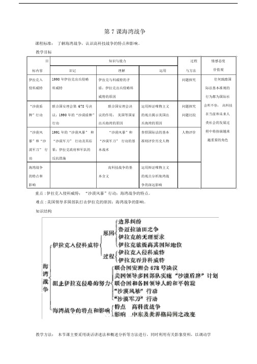 第7课海湾战争.doc