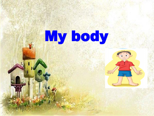 沪教版第二学期(试用本)小学三年级英语：My body