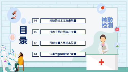 新型冠状病毒核酸检测工作要点实用内容授课PPT讲座