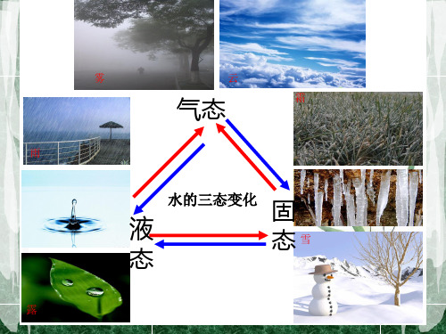 三年级下册科学课件-3.7《水的三态变化》 ｜教科版  (共15张PPT)