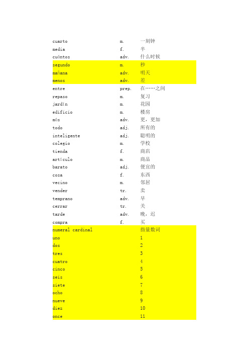 现代西班牙语1-4册单词表-(12)